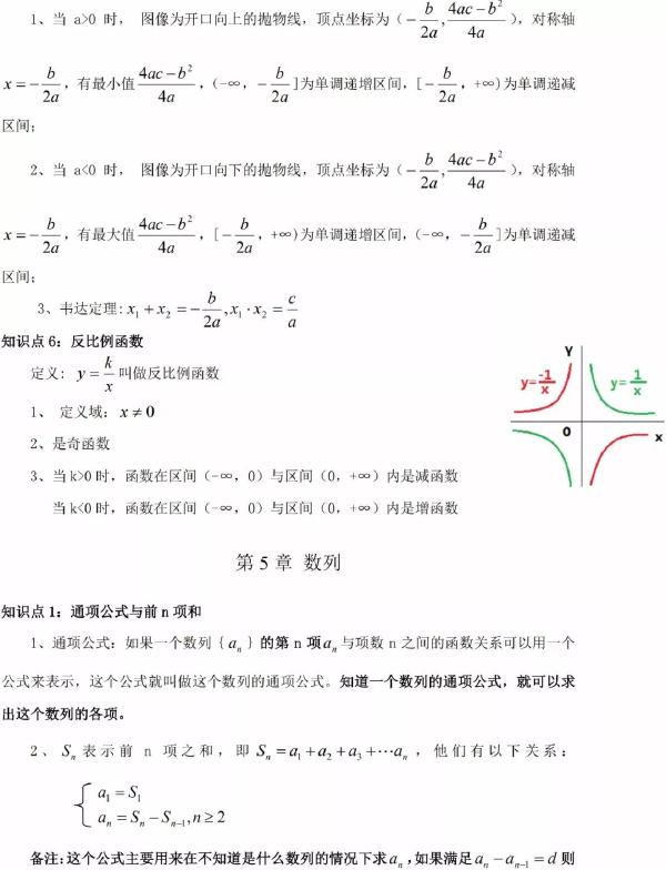 成人高考数学知识点有哪些？知识点归纳汇总！-6