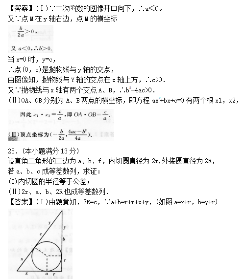 “2019年成人高考高起点《数学》考试预热试题及答案”