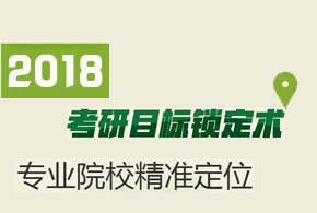 2017考研目标锁定术